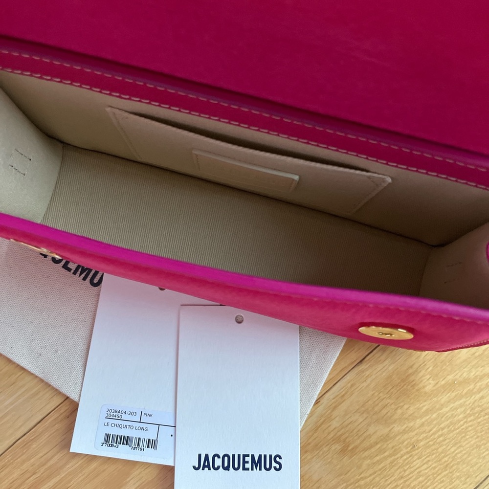 Jacquemus le chiquito long in pink